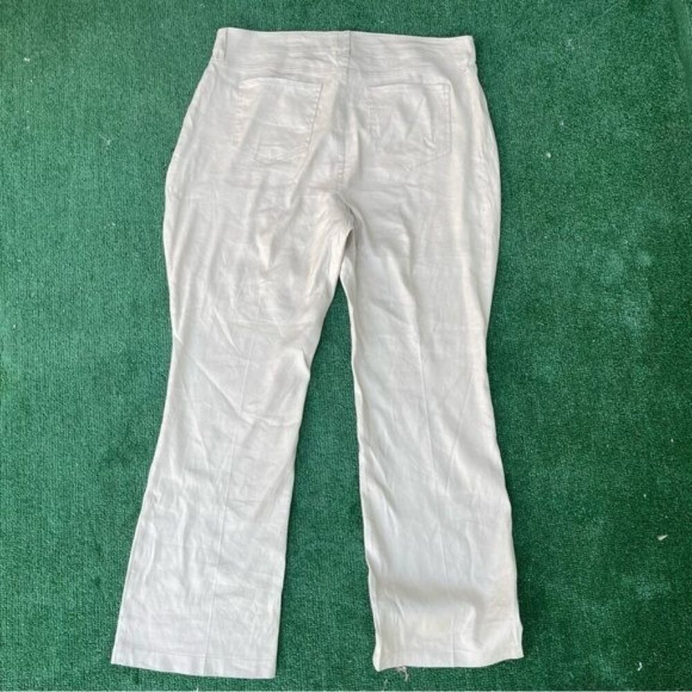 NYDJ Khaki Trouser Pants from Curves 360 Line Size 16 - Picture 5 of 9
